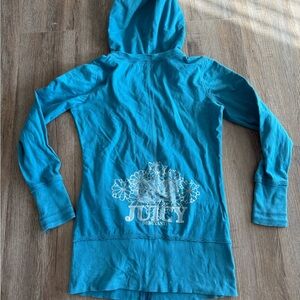 Juicy Couture Teal Hoodie